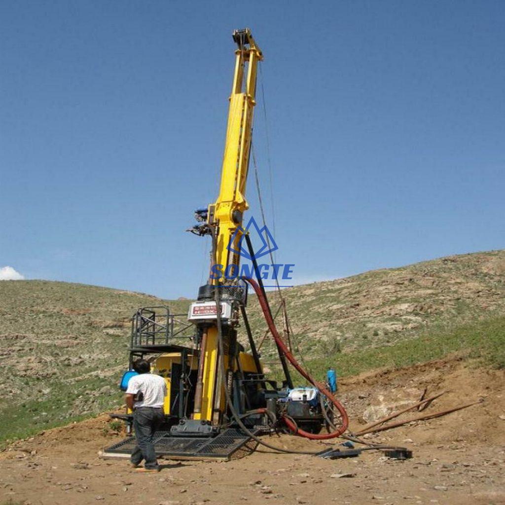 1000m Full Hydraulic Crawler Core Drilling Rig SCF 4 Songte The