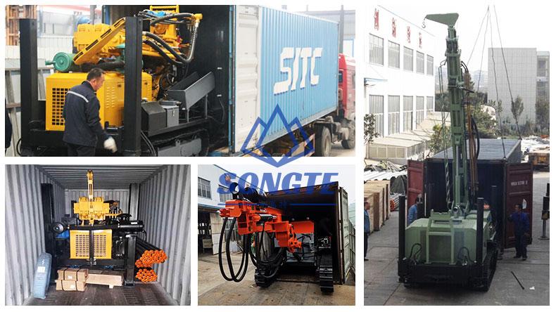300m Crawler Type Water Well Drilling Rig (SW-300C) - Songte The leader ...