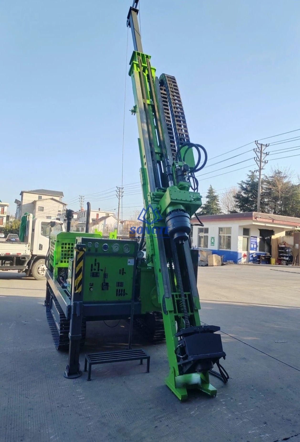 Sc11 Rig 300m~1400m Full Hydraulic Crawler Core Drilling Rig (SC-600L / SC-800L ...