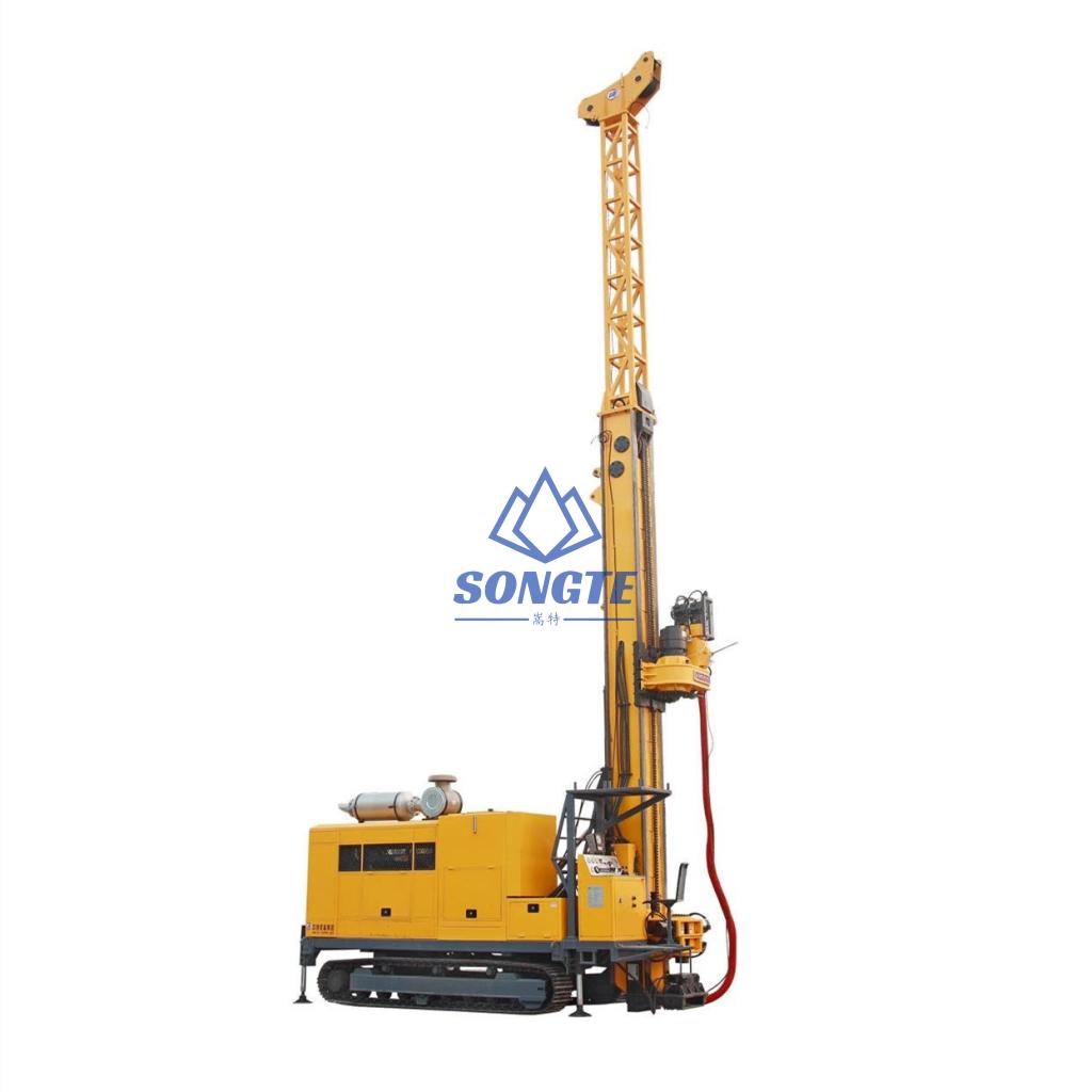 SCF-8 Full Hydraulic Crawler Core Drilling Rig For Exploration and Prospecting 3000m