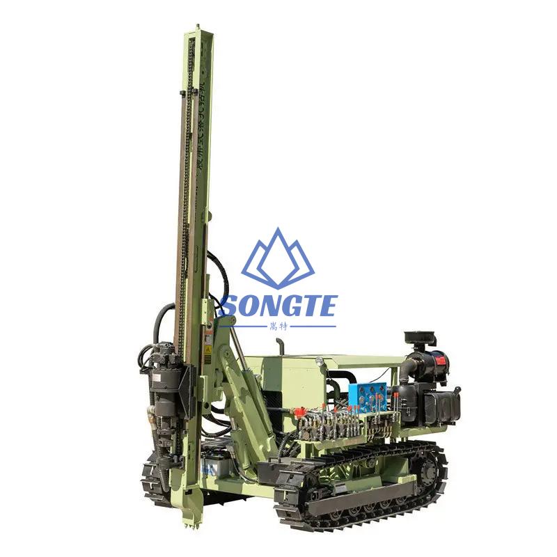 SD-100Y Air DTH Hammer Drilling Rig 30m Rock Drilling