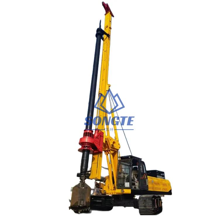 Rotary Pile Drilling Rig SR-835 For Foundation Piles 35m