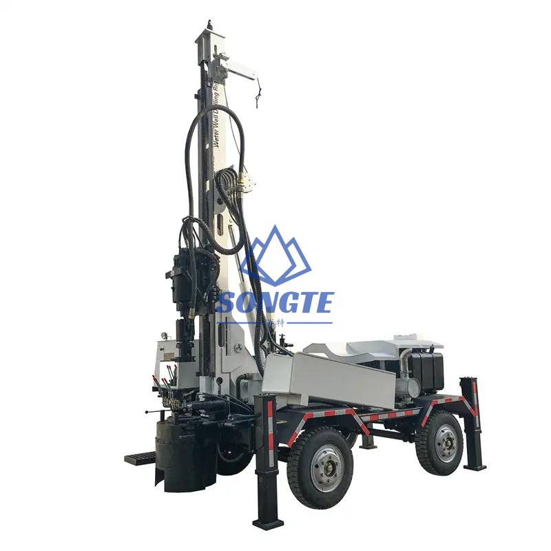 270m Trailer Water Well Drilling Rig For Drinking Water (SW-270L)