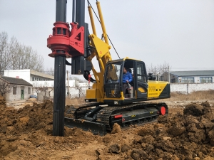 Bored Pile Drilling Rig: Customer Testing It In Person