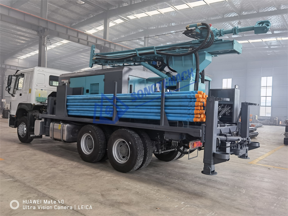 SW-300T-truck-mounted-drilling-rig-7